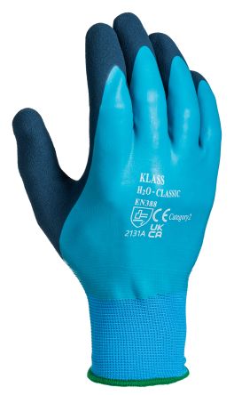 RS PRO Latex-Handschuhe, Größe 8, M, Waterproof, Latex Rot 1Paar Stk.