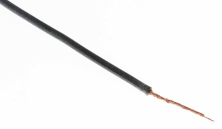 Hew Heinz Eilentropp SIFF Series Black Silicone Hook Up Wire, 0.5 mm&#178; CSA , 1 kV