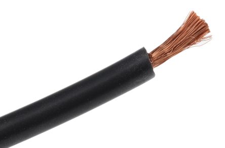 Hew Heinz Eilentropp SIFF Series Black Silicone Hook Up Wire, 2.5 mm&#178; CSA , 1.5 kV