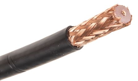 Nexans RG213/U Koaxialkabel, Verlegekabel, 50 Ω, 20m, Aussen ø 10.3mm, Schwarz