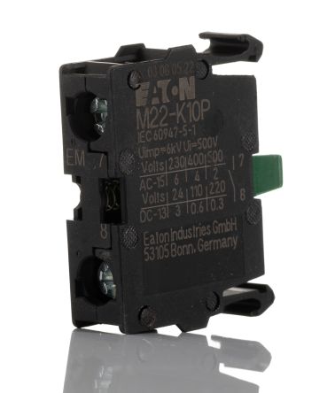 Eaton RMQ Titan Kontaktblock,, 1 Schließer, 500V, Schraubanschluss