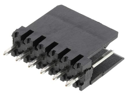 Stelvio Kontek Conector Macho Para PCB Serie 475 De 6 Vías, 1 Fila, Paso 2.54mm, Para Soldar, Montaje En Orificio