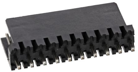 Stelvio Kontek 475 Leiterplatten-Stiftleiste Gerade, 10-polig / 1-reihig, Raster 2.54mm, Lötanschluss-Anschluss, 4.0A,