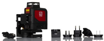 RS PRO 903CG Lasernivelliergerät Selbstnivellierend Grün, Klasse 2