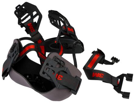 3M ABS Red Hard Hat Cradle, X5500 Safety Helmet