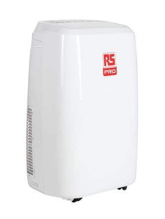 RS PRO Klimagerät 5200W / 18000 BTU/h 680m³/h R290 Kühlen, Entfeuchten, Ventilator, Heizung, 65dB(A), 490 X 376 X 768mm