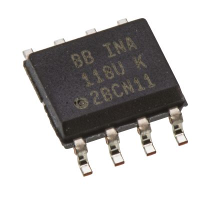 Texas Instruments Amplificateur D'instrumentation, ±15V 800kHz, 73dB, SOIC 8 Broches