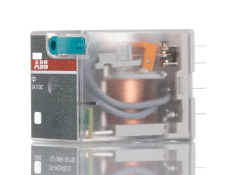 ABB CR-M Interface Relais 24V Dc, 4CO (SPDT) DIN-Schienen