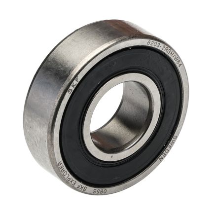 SKF 6203-2RSH/W64 Single Row Deep Groove Ball Bearing- Both Sides Sealed 17mm I.D, 40mm O.D