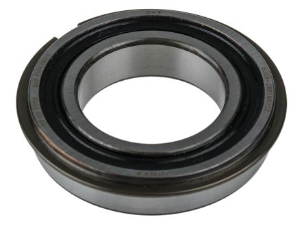SKF 6008-2RS1NR/C3 Single Row Deep Groove Ball Bearing- Both Sides Sealed End Type, 40mm I.D, 68mm O.D