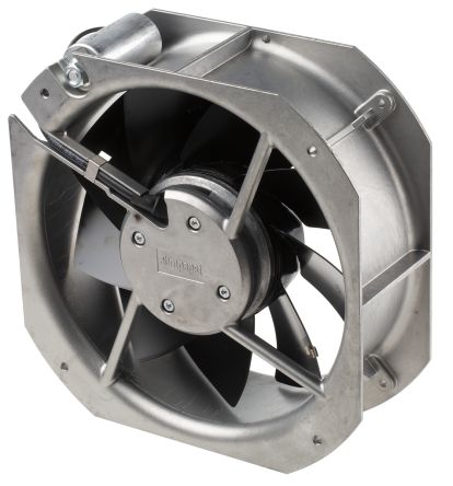 Ebm-papst Ventilateur Axial W2E200H 115 V Ac, 925m³/h, 225 X 225 X 80mm, 64W