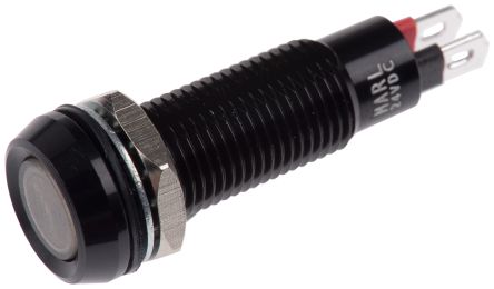 Marl LED Anzeigelampe Grün 24V Dc, Montage-Ø 8.1mm, Lötanschluss