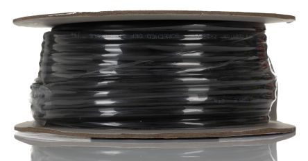 RS PRO Multicore Industrial Cable, 6 Cores, 0.22 Mm², Military, Unscreened, 100m, Black PVC Sheath