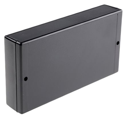 Pactec Caja Para Instrumentación De ABS Negro, 105 X 205 X 38mm