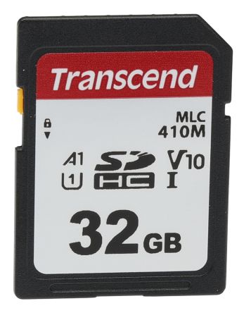 Transcend 32 GB SDHC SD Card, A1, U1, V10