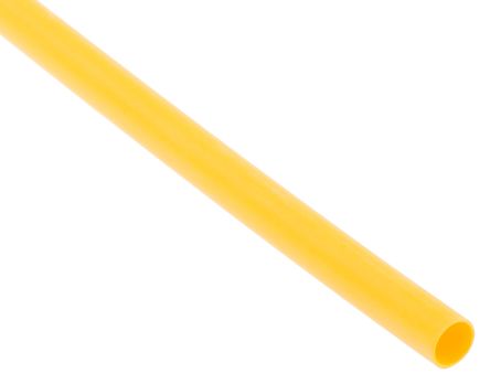 RS PRO Wärmeschrumpfschlauch, Polyolefin Kleberbeschichtet Gelb, Ø 3mm Schrumpfrate 3:1, Länge 1.2m
