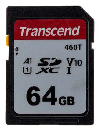 Transcend 64 GB Industrial SDXC SD Card, V30