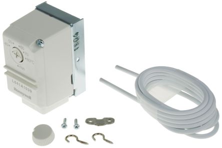Honeywell SPDT Thermostats, 2A, 230 V, +40 → +80 °C