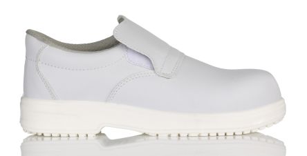 RS PRO Unisex White Composite Toe Capped Safety Shoes, UK 7, EU 41