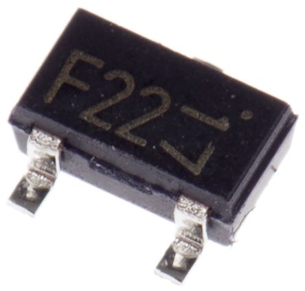 ROHM DTD123EKT146 SMD, NPN Digitaler Transistor / 500 MA, SMD 3-Pin