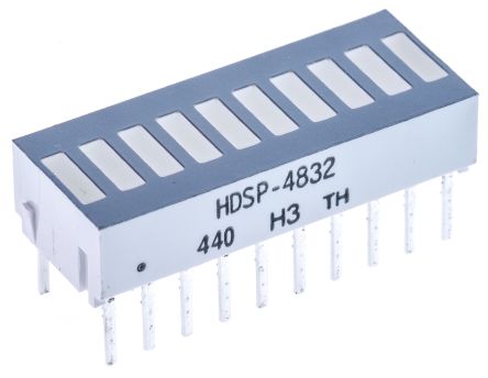 Broadcom LED-Anzeige Lichtbalken, Grün, Rot, Gelb 585/571/626 Nm Durchsteckmontage
