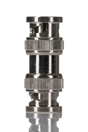 RS PRO Adapter, BNC - BNC, 50Ω, Male - Male, Gerade, 4GHz, Koaxial