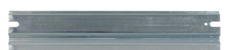 RS PRO Stahl DIN-Hutschiene Hutprofil Ungelocht B. 35mm, L. 205mm
