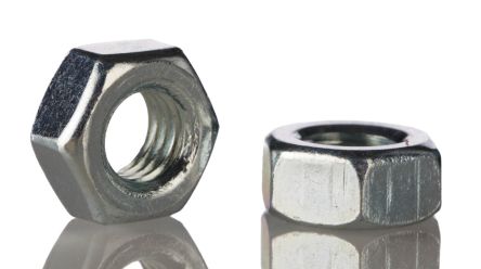 RS PRO, Plain Stainless Steel Hex Nut, DIN 934, M16