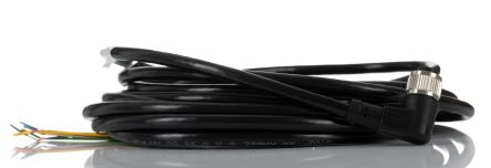 RS PRO Câble D'actionneur 8 Conducteurs, M12 Femelle Pré-câblé, 10m