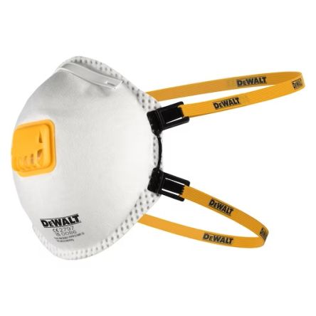 DeWALT DXIRFFP2 FFP2 Staubschutzmaske Mit Ventil, Vergossen EN 149:2001+A1:2009