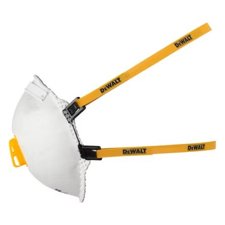 DeWALT Masque Respiratoire Jetable FFP3, Avec Soupape Série DXIRFFP3