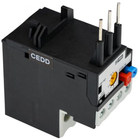RS PRO Thermal Overload Relay 1NC/1NO, 10 A F.L.C, 10 A Contact Rating, 5.4 W, 4000 V ac, RSPROOL12