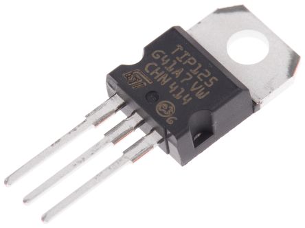 STMicroelectronics PNP Darlington-Transistor 60 V 5 A HFE:1000, TO-220 3-Pin Einfach