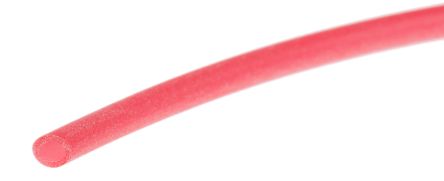 RS PRO Silicone Rubber Red Cable Sleeve, 1.5mm Diameter, 15m Length