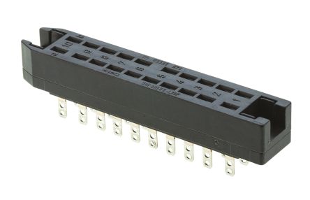 TE Connectivity RP622 20 Way, Straight Rectangular Connector, Socket