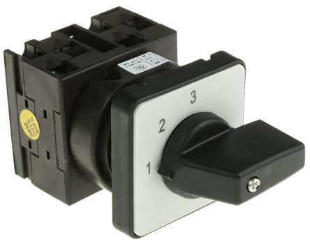 Eaton, SP 3 Position 45° Multi Step Cam Switch, 690V Ac, 20A, Toggle Actuator