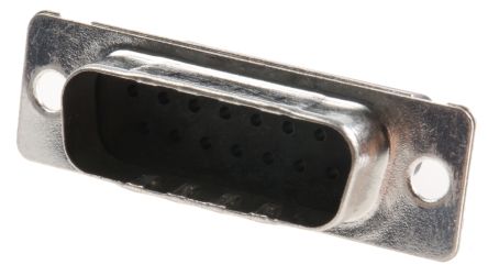 Provertha TMC Sub-D Steckverbinder Stecker Abgewinkelt, 15-polig, Kabelmontage Crimp