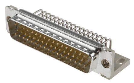 Provertha TMC Sub-D Steckverbinder Stecker Abgewinkelt, 50-polig / Raster 2.84mm, Durchsteckmontage Lötanschluss