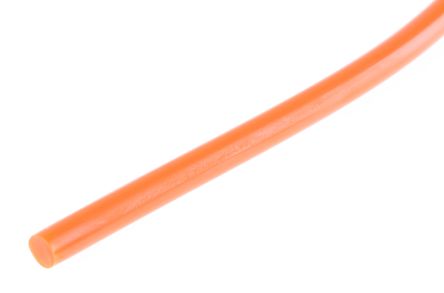 RS PRO 聚氨酯圆带, 直径5mm, 最小皮带轮直径34mm, 橙色, 长30m