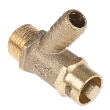 Pegler Yorkshire Grifo De Drenaje 542017 BST De 1/2 Pulg. Bronce 20 Bar