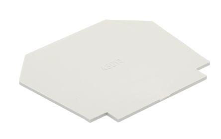 RS PRO End Plate for Use with 16-25 Terminal Blocks