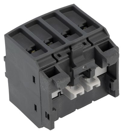 ABB Auxiliary Contact Block, 4 Contact, 2NC + 2NO, DIN