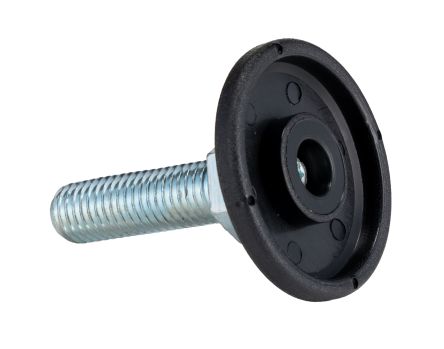 Rittal PS Series Sheet Steel Leveling Foot for Use with Enclosure, M12