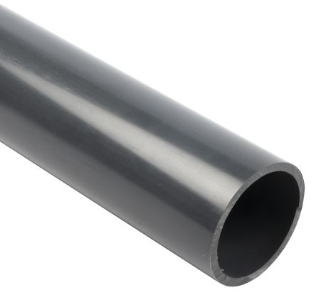 Georg Fischer Tubo In PVC In PVC-U, Lungo 2m, Diametro Esterno 89.4mm, Spessore Parete 6.6mm