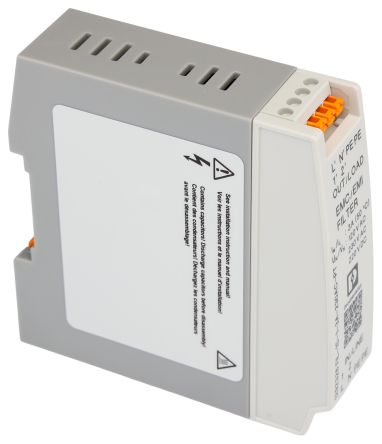 Phoenix Contact 3A 230 V ac, DIN Rail EMC Filter, Single Phase
