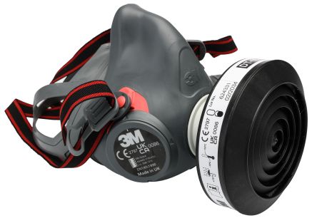 3M HF-300 Series Half-Type Half Mask, Size L