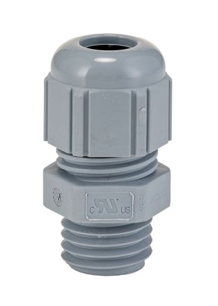 Lapp SKINTOP Series Grey Polyamide Cable Gland, M12 Thread, 15mm min., 16.6mm max., IP69