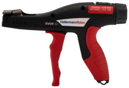 HellermannTyton EVO9 Cable Tie Gun, 12.7mm Capacity