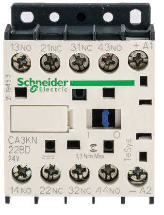Schneider Electric TeSys K CA3KN Steuerrelais 2 Schließer + 2 Öffner / 10 A, 58mm X 45mm