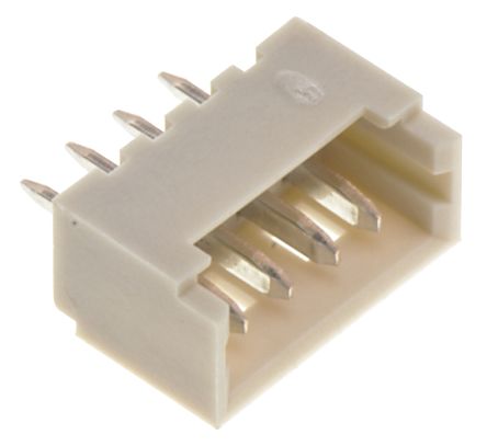 Molex Conector Macho Para PCB Serie PicoBlade De 4 Vías, 1 Fila, Paso 1.25mm, Para Soldar, Montaje En Orificio Pasante